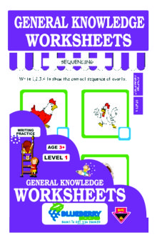 Blueberry VISUAL SKILLS Worksheets Level 1